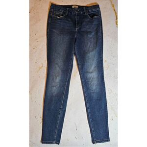 Jessica Simpson Women’s High Rise Skinny Jeans Size 8/29 Dark Wash Denim EUC